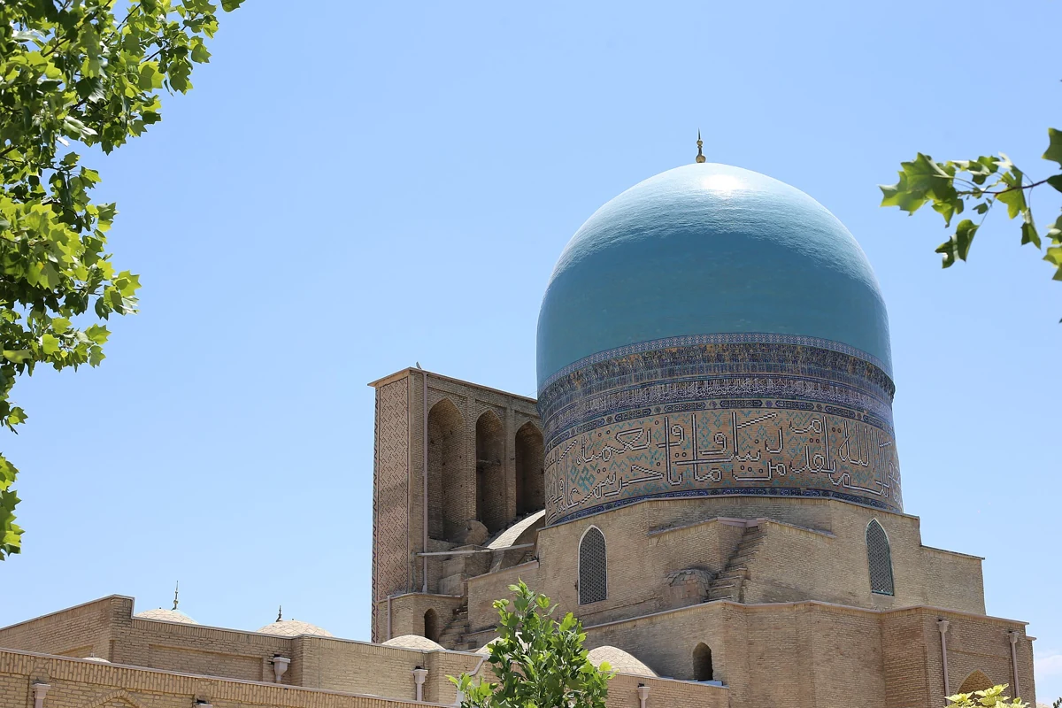 Shah-i-Zinda: blue dome